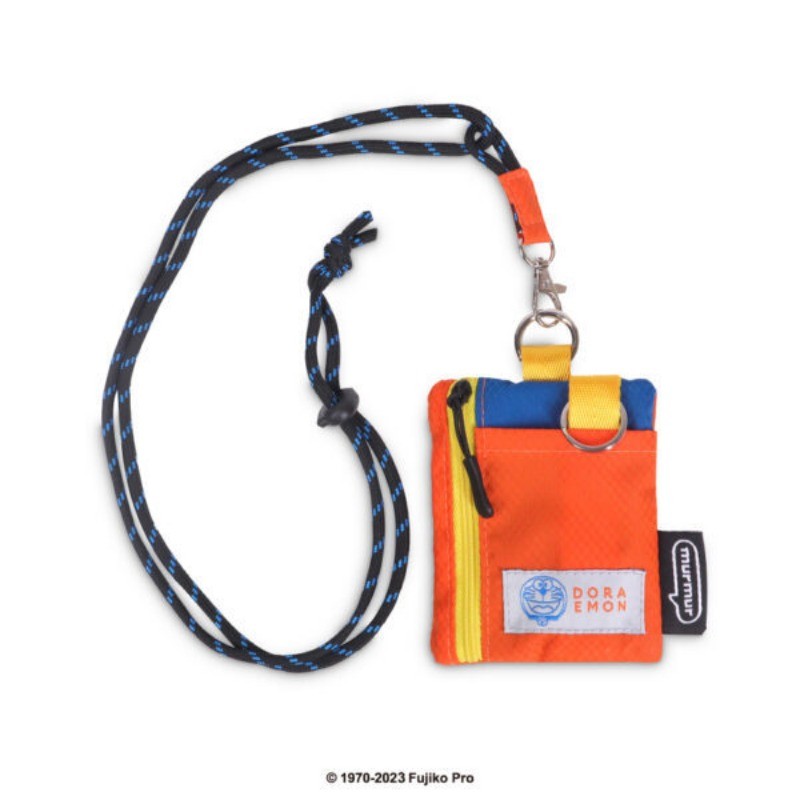 Doraemon Small Pouch Contrast Color Mini Coin Purse Halter Card Case Key Case