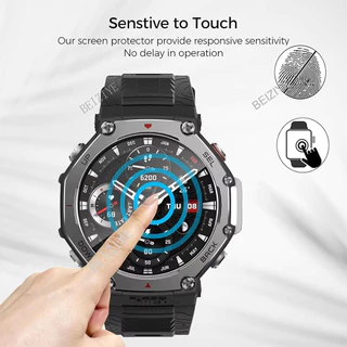 2/4PCS ป้องกันหน้าจอสําหรับ Amazfit T-Rex 3 Pro 48 มม.Scratch proof HD ป้องกันสําหรับ Amazfit TRex 3 Amazfit อุปกรณ์เสริม