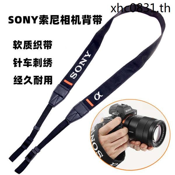 เหมาะสําหรับ Sony สายคล้องไหล่กล้อง a6100 A6400 A6600 สาย Micro Single A7R3 A7C A7M4 สายคล้องคอ