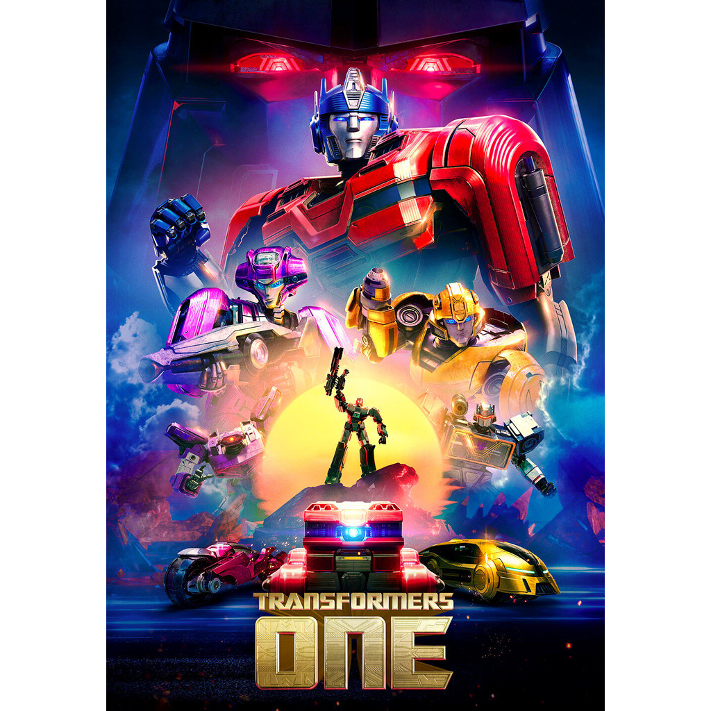 Transformers One ทรานส์ฟอร์เมอร์ส 1 (2024) DVD หนังCartoonใหม่ มาสเตอร์ พากย์ไทย