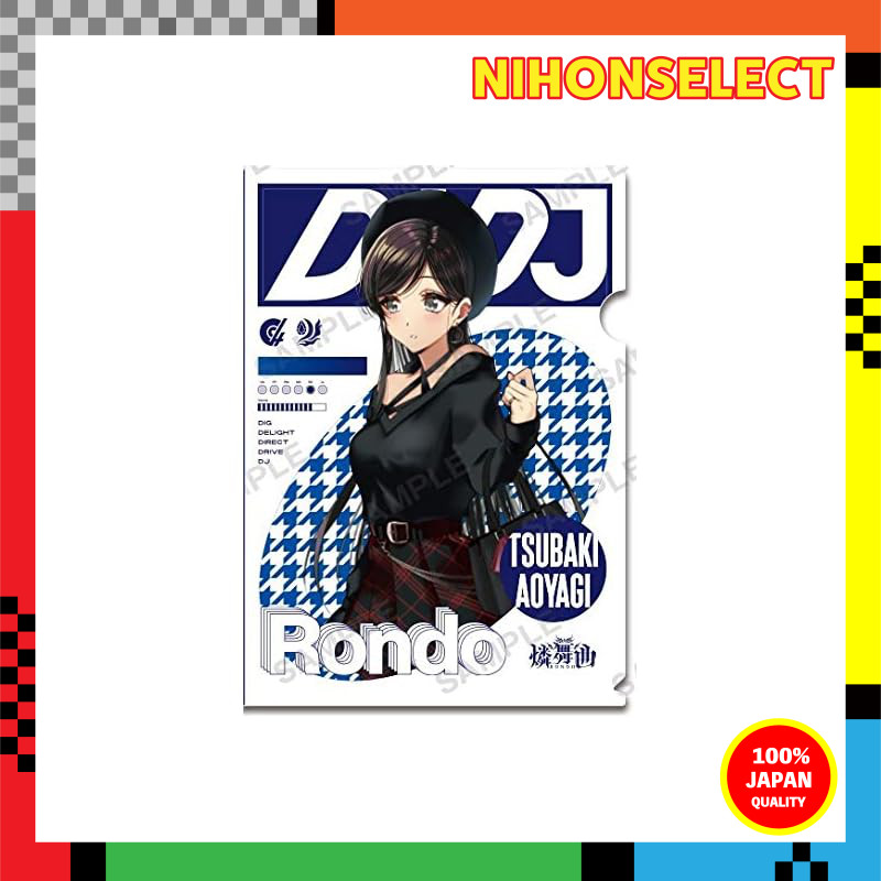 D4DJ Clear File Rinbu Kyoku Rondo Tsuki Aoyagi Limited Goods