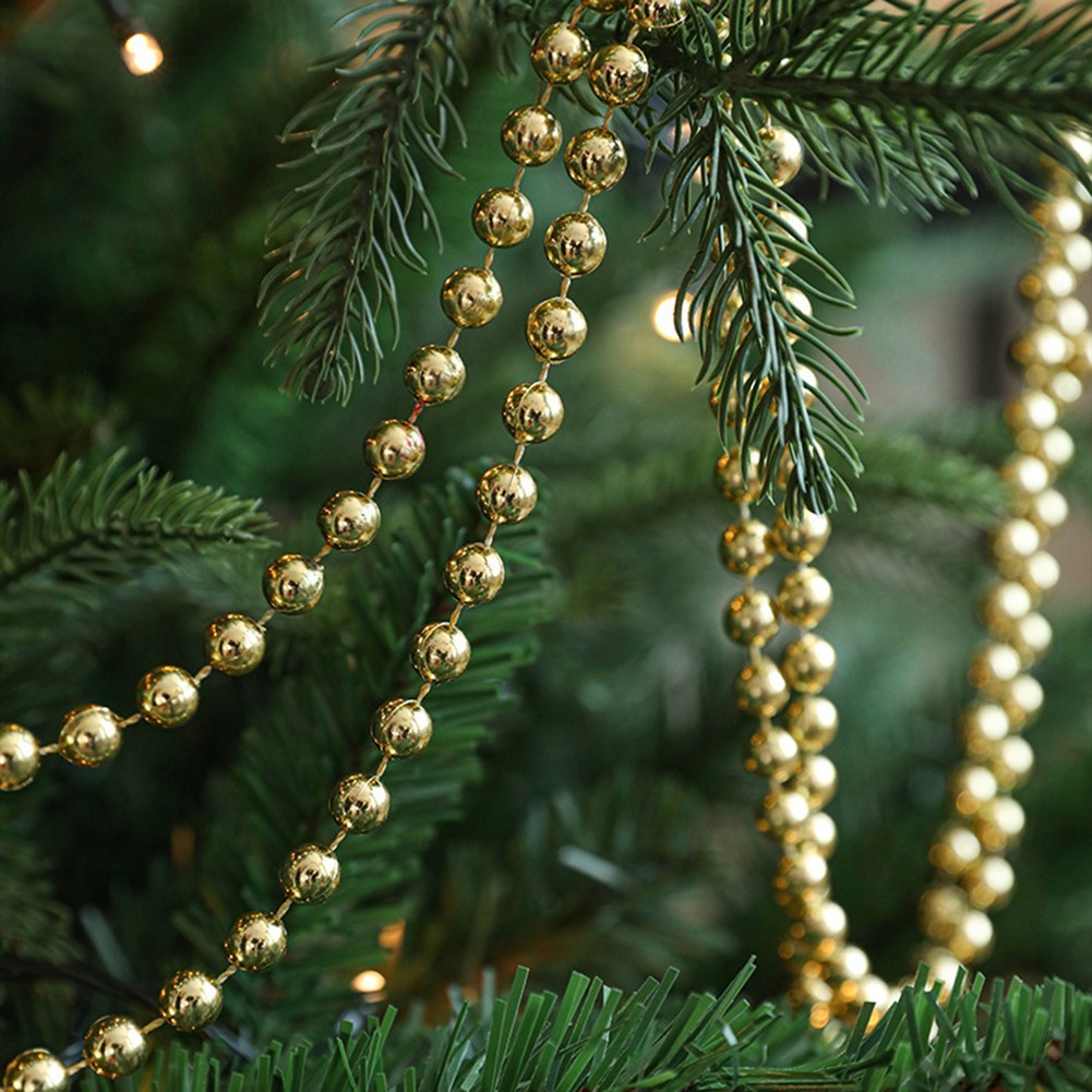 Bead String 5M Necklace for Seasonal Decor and Christmas Celebration Needs