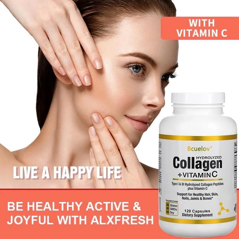 Bcuelov Hydrolyzed Collagen Peptides อาหารเสริม thumbnail 4