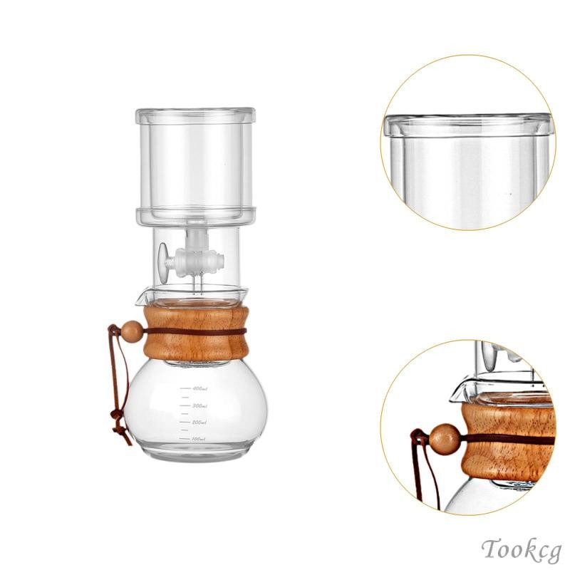 [Tookcg] Ice Drip Coffee Maker ดริปเปอร์กาแฟที่ทนทานสําหรับ Cafe Home Coffee Lovers Gift - รูปที่ 4