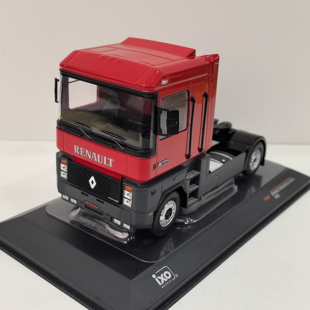 [สต๊อกพร้อม] Ixo 1/43 RENAULT MAGNUM AE 420 TI 1992 RENAULT Trailer Model Alloy Paint Surface Micro-