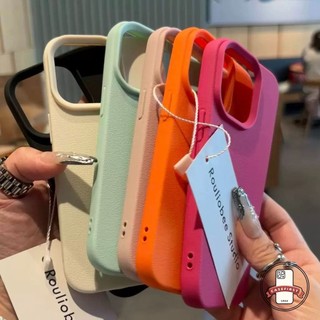 โทรศัพท์กันกระแทกสีสันสุดหรู Macaroon เคส IPhone 7Plus XR 15 16 7 8 14 Plus 11 12 Pro X 15 16 14 12 11 13 Pro Max XS Max