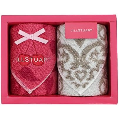 【Direct from Japan】พิพิธภัณฑ์ Jill Stuart Towel Jillstuart ชุดของขวัญชุดผ้าเช็ดหน้าสีขาวผ้าเช็ดหน้าส