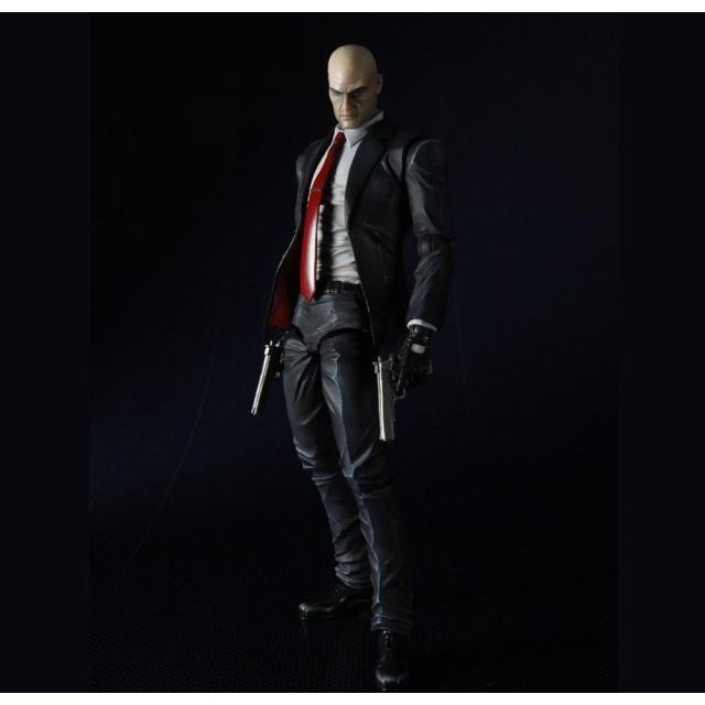 Play Arts Kai Hitman Codename 47 Super Action Figure ของเล่นสะสมของขวัญวันเกิด
