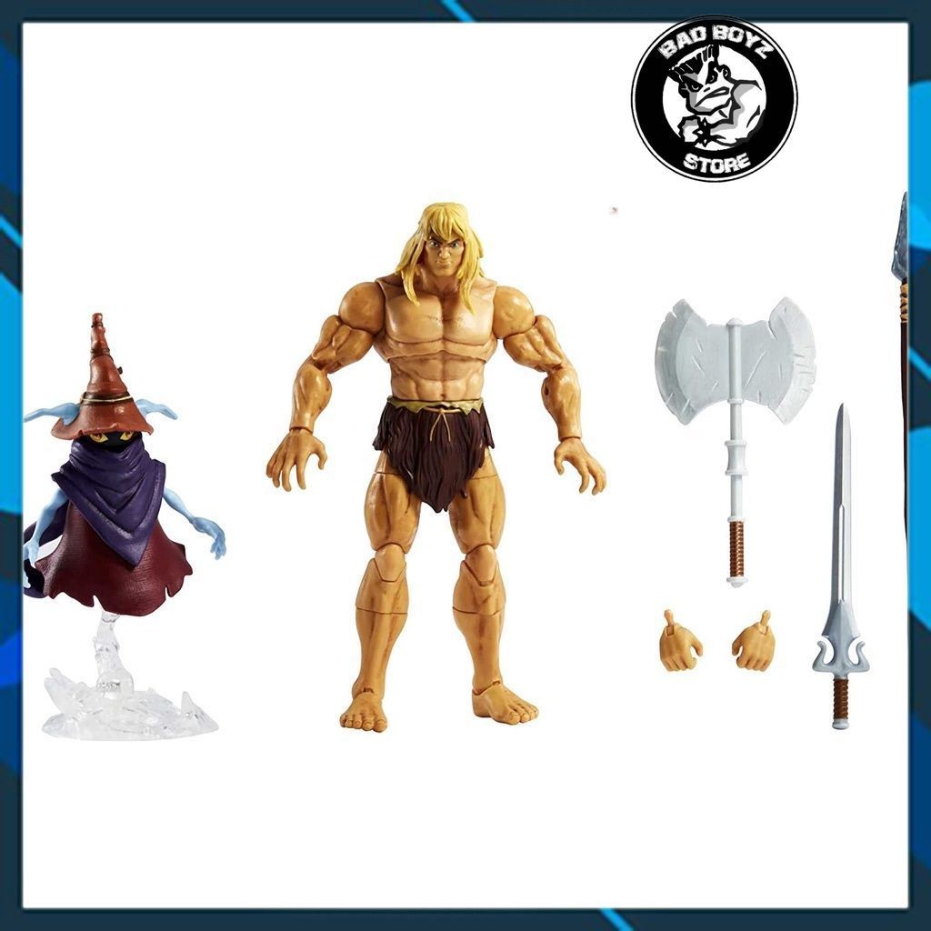 ฟิกเกอร์ Mattel 7in ️Masters of the Universe Masterverse Revelation ️Savage He-Man