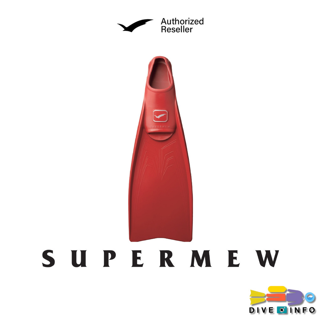 GULL - SUPER MEW Full Foot Fin (ตีนกบ อุปกรณ์ดำน้ำ)