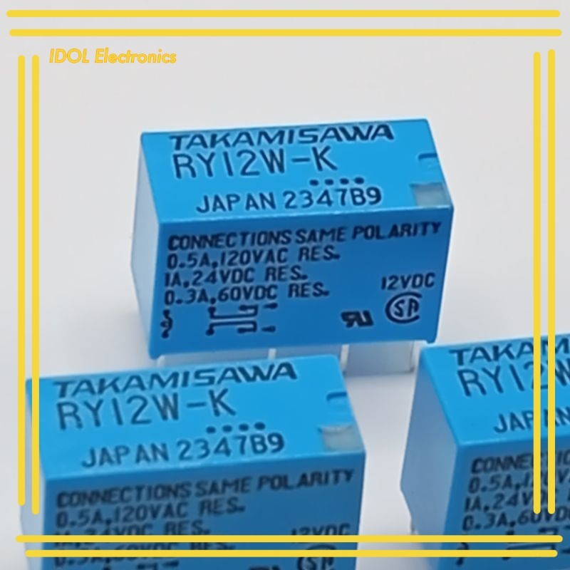 ราคาถูก! รีเลย์ RY12W-K 8ขา 12VDC RY12W-K