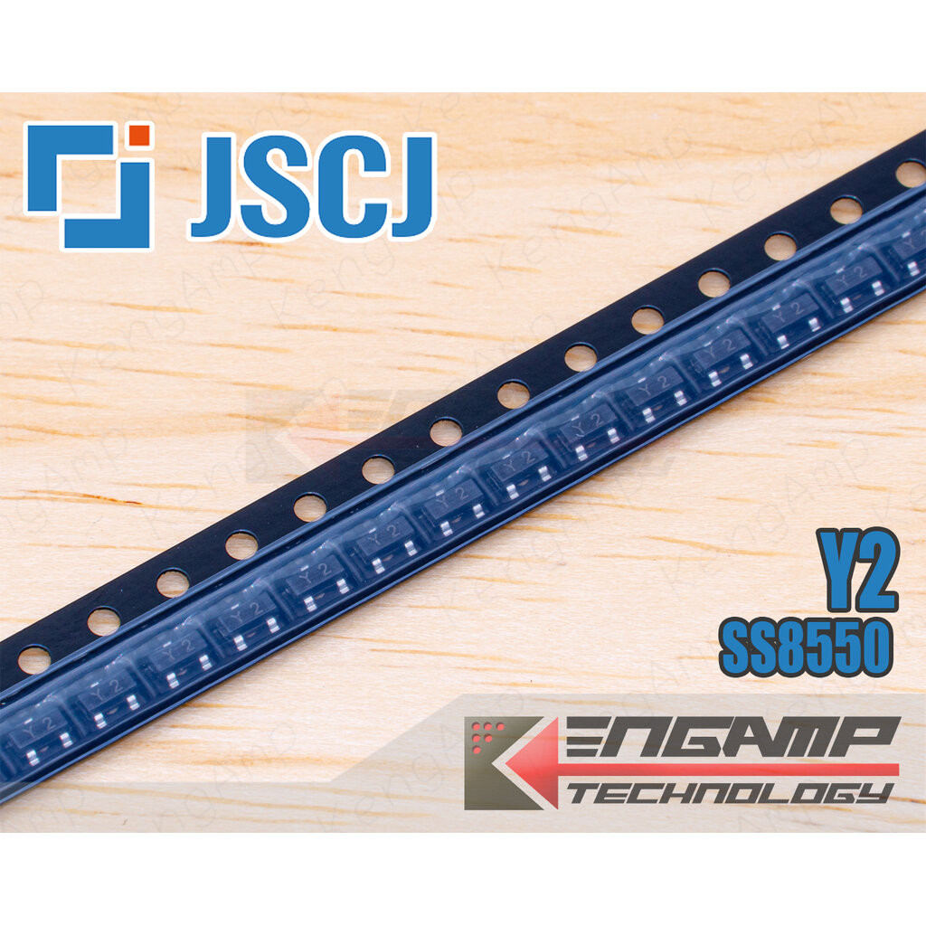 (10ตัว) [TR] Y2 SS8550 (SOT-23) JSCJ TR PNP 1.5A -25V 0.5W