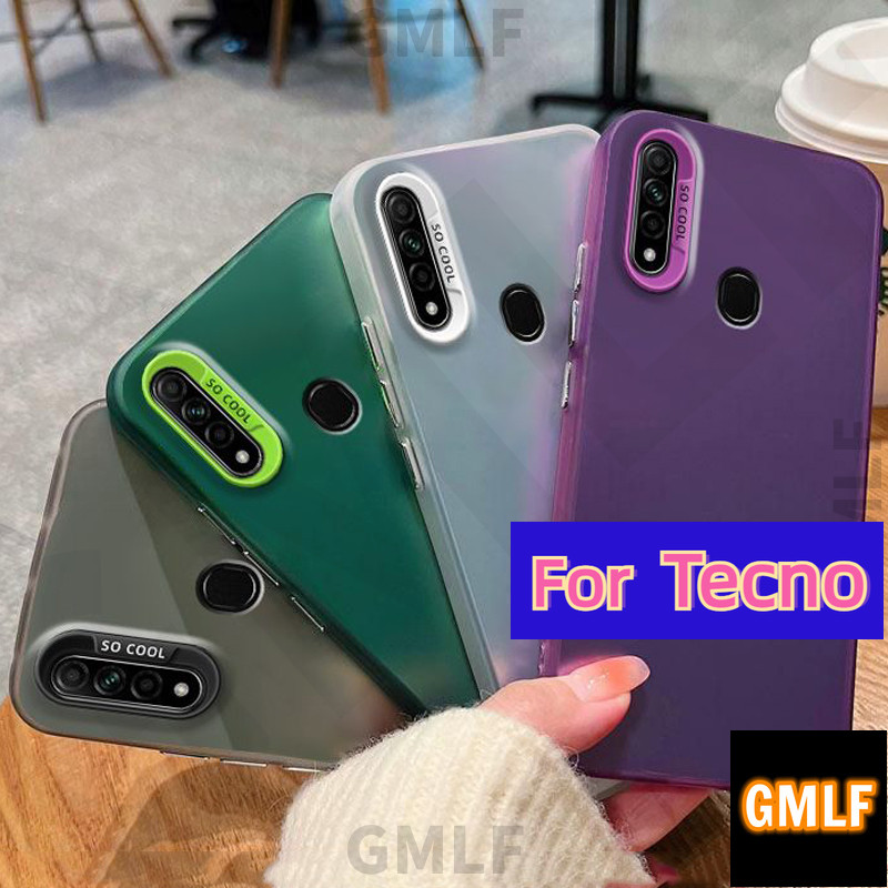 Gmlf COD สําหรับ Tecno Spark 4 กรณี Tecno Camon 12 ฝาครอบโทรศัพท์ CC7S KC8 กรณี Tecno Spark 4 Camon 