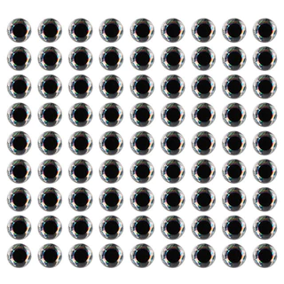 500/1000pcs Fishing Lure Eye 3D เหมือนจริงประดิษฐ์ Holographic ปลอมตา 3/4/6/7/8/9/10/11/12 มม.สําหรับ Fly Tying Lures