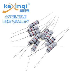 (10 ชิ้น) 2W ตัวต้านทานฟิล์มคาร์บอน 0.1R~910R 5% 0.22R 0.3R 0.47R 1R 2.7R 4.7R 47R 68R 100R 330R 470R 510R 680R Ohm Resistance
