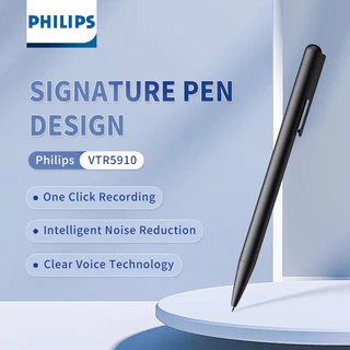 Philips Original Voice Recorder16/64GB ปากกาบันทึกอัจฉริยะ (VTR5910)