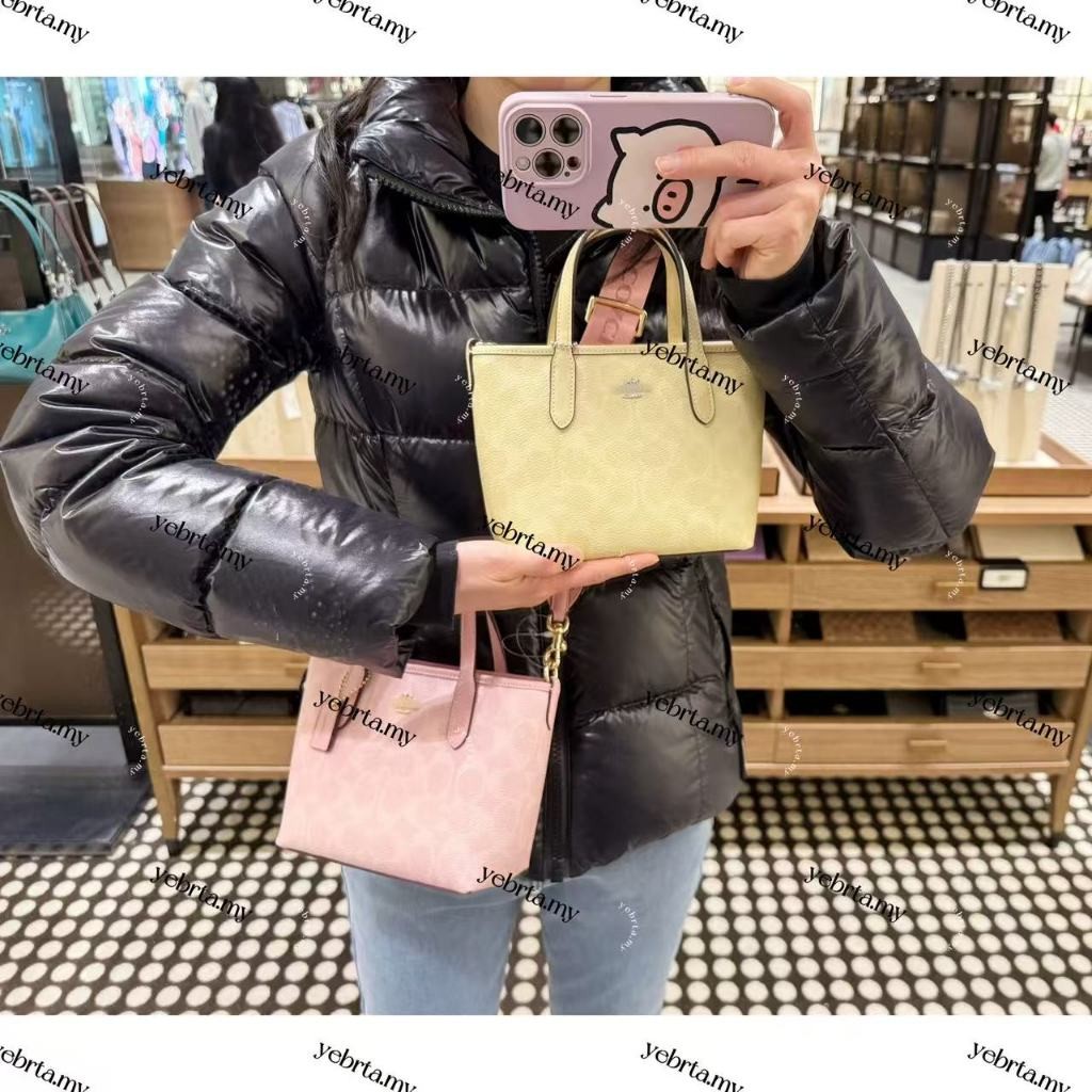 Yebrta CW032 CW026 City Mini Tote กระเป๋าผู้หญิงกระเป๋าถือกระเป๋าสะพายข้างสลิง Beg 032 026