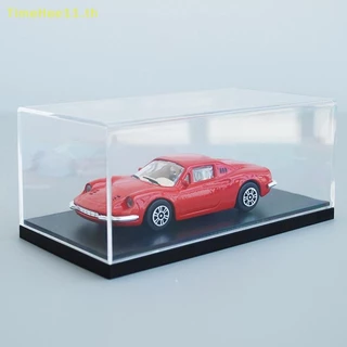 TimeHee Scale 1:43 อะคริลิคโปร่งใส Hard Cover กล่องแสดงสําหรับรถยนต์รุ่นรูปสะสม Miniature TH