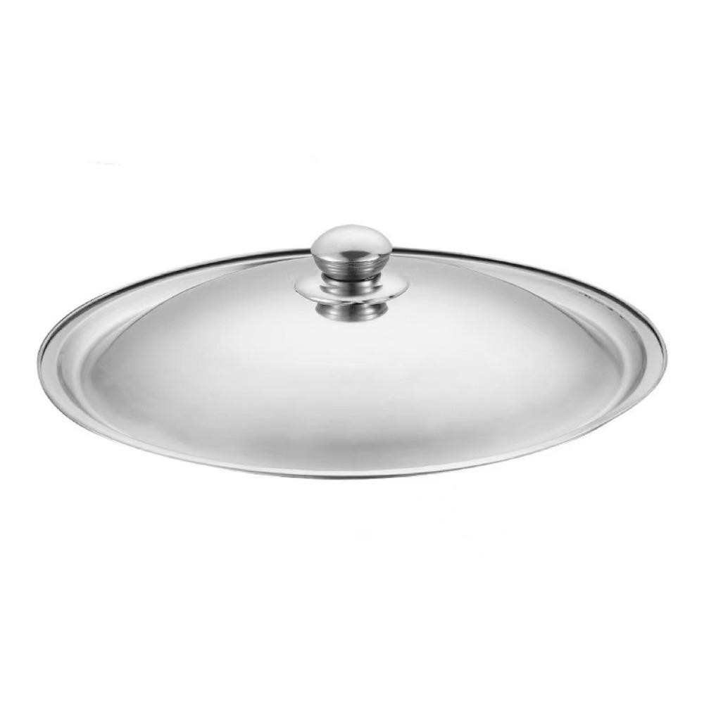 ฝาครอบหม้อ SAMO, ฝาครอบกระทะสแตนเลสทรงกลม, อุปกรณ์ครัวฝาหม้อป้องกันการลวกแบบใช้ซ้ําได้ 18-32 ซม. - รูปที่ 6