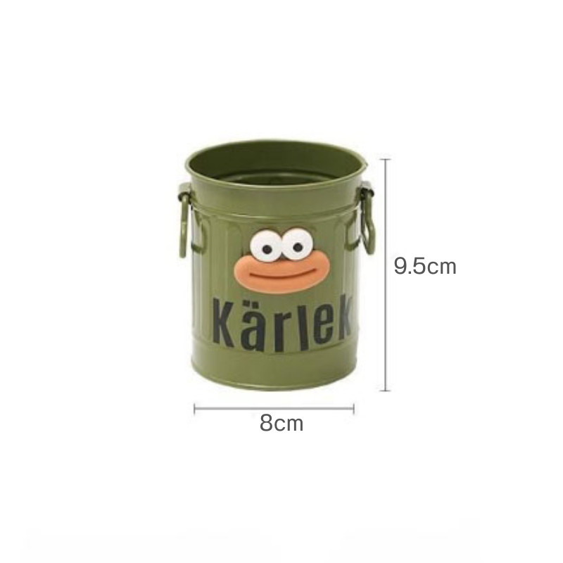 ปลีก/ส่ง ที่ใส่ปากกา ที่ใส่ปากกาตั้งโต๊ะ จัดเก็บสะดวก กระป๋องใส่ปากกา ใส่เเปรงแต่งหน้า - รูปที่ 7