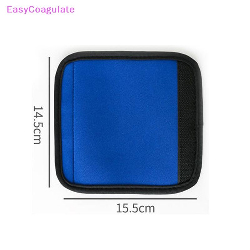 Eas สบายกระเป๋าเดินทาง Neoprene กระเป๋าเดินทาง Wrap Grip Soft Identifier รถเข็นเด็กที่เท้าแขนฝาครอบป้องกันจับป้องกัน Ate
