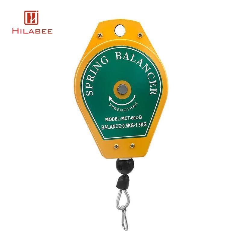 [hilabee] Spring Balancer 0.5-1.5kg Load Bearing High Performance Locking Clip Hanging