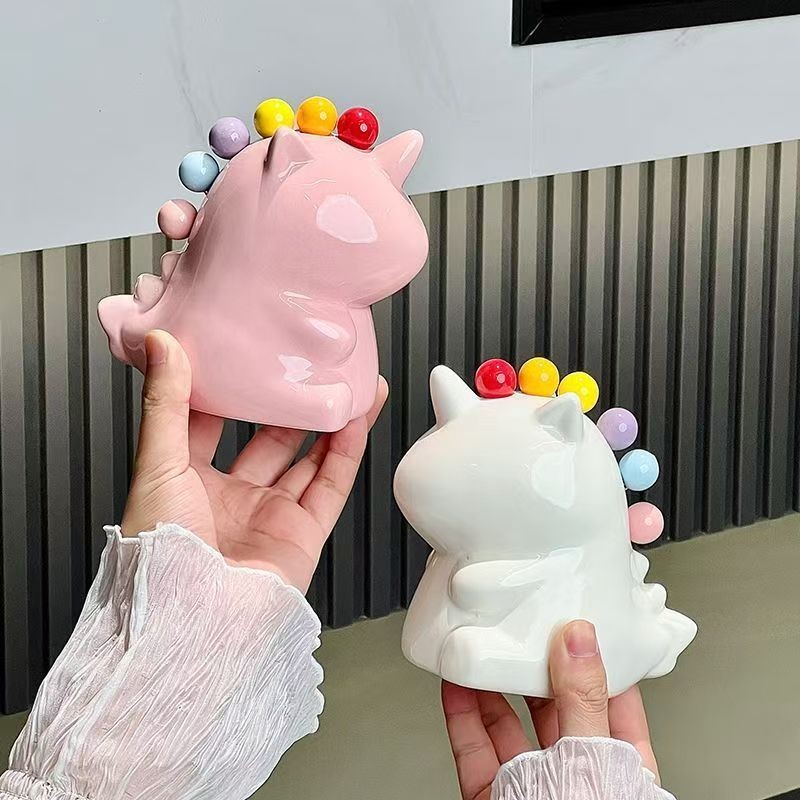 W&L ชุดเก็บส้อมผลไม้ยูนิคอร์นน่ารัก โดปามีน สแตนเลสส้อมขนาดเล็กความปลอดภัยของเด็กส้อมขนมเค้ก