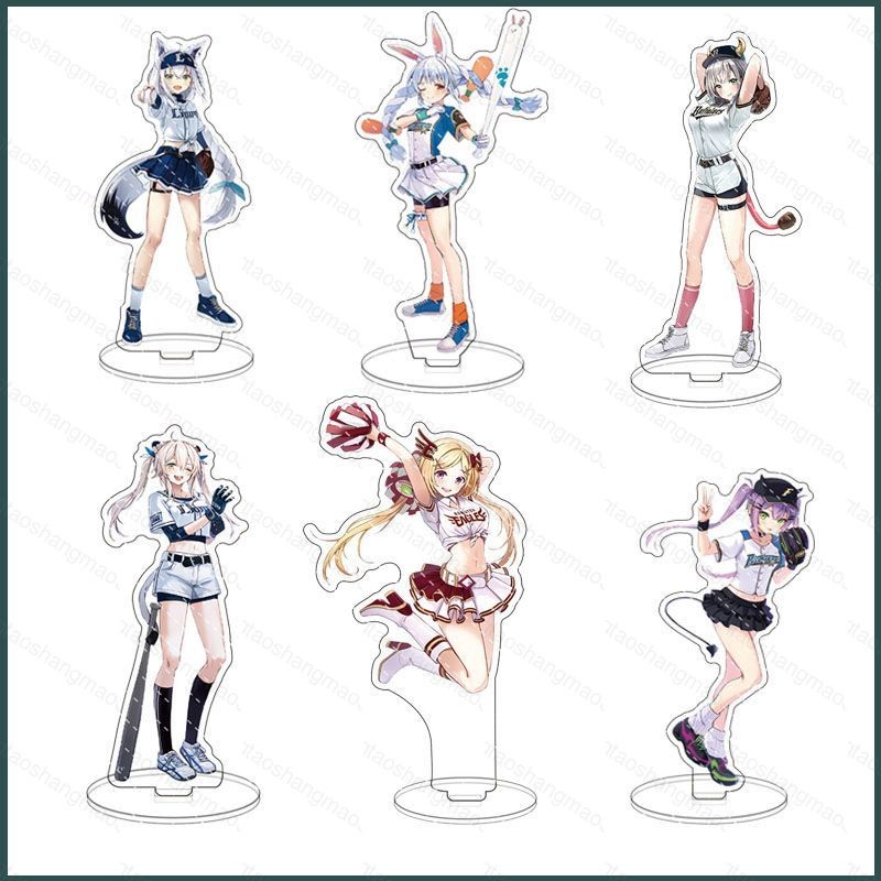 Hololive Action Figure อะนิเมะความคิดสร้างสรรค์อะคริลิคของเล่น 15 ซม.Usada Pekora Shirakami Fubuki ม