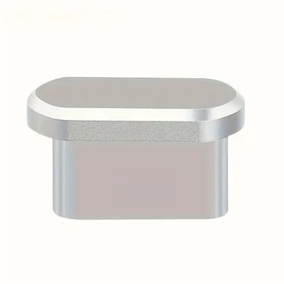 ร้านมิกะ ▏High-End High-Gloss โลหะ Type-C Anti-Dust Plug iPhone15/16 Series พอร์ตชาร์จปลั๊กป้องกันที่แม่นยํา Anti-Lost Anti-Dust