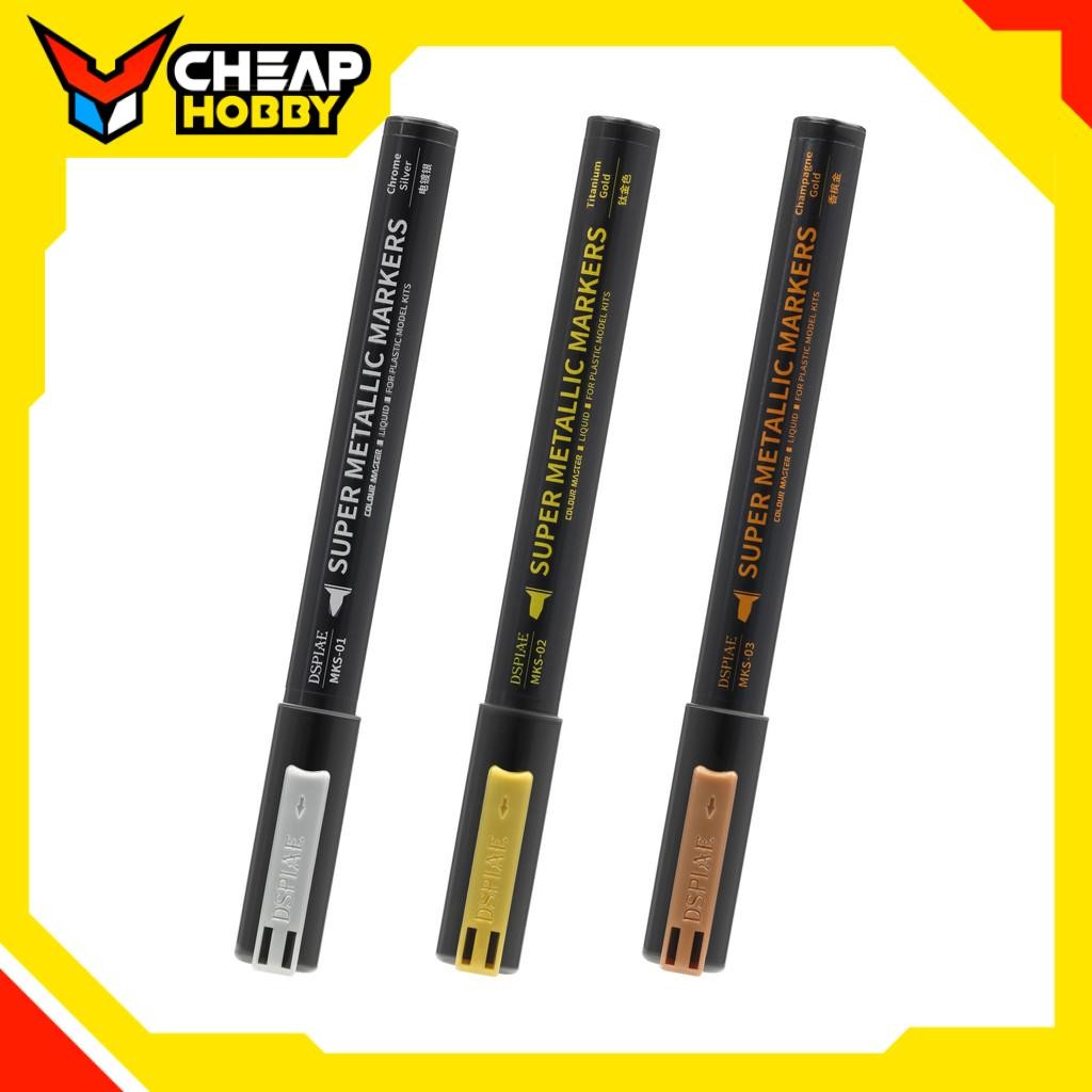 DSPIAE Gundam marker Tools ปากกามาร์กเกอร์กันดั้ม Super Metallic ซีรีส์ MKS ระดับไฮเอนด์