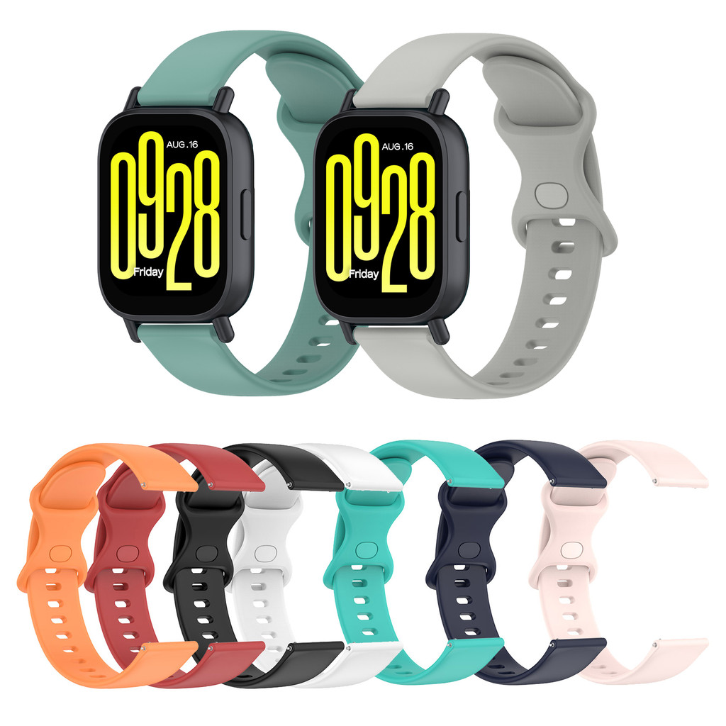 สายรัดซิลิโคนอ่อนนุ่มสําหรับ Redmi Watch 5 Active / Watch5 lite Sports Wristbad สร้อยข้อมือสายนาฬิกาอัจฉริยะ