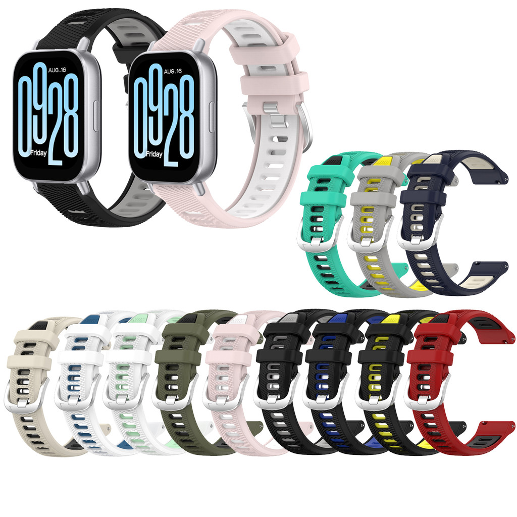 Bands สําหรับ Redmi Watch 5 Active Watch Band ซิลิโคนนุ่มกีฬาผู้หญิงผู้ชาย Redmi Watch5 Lite