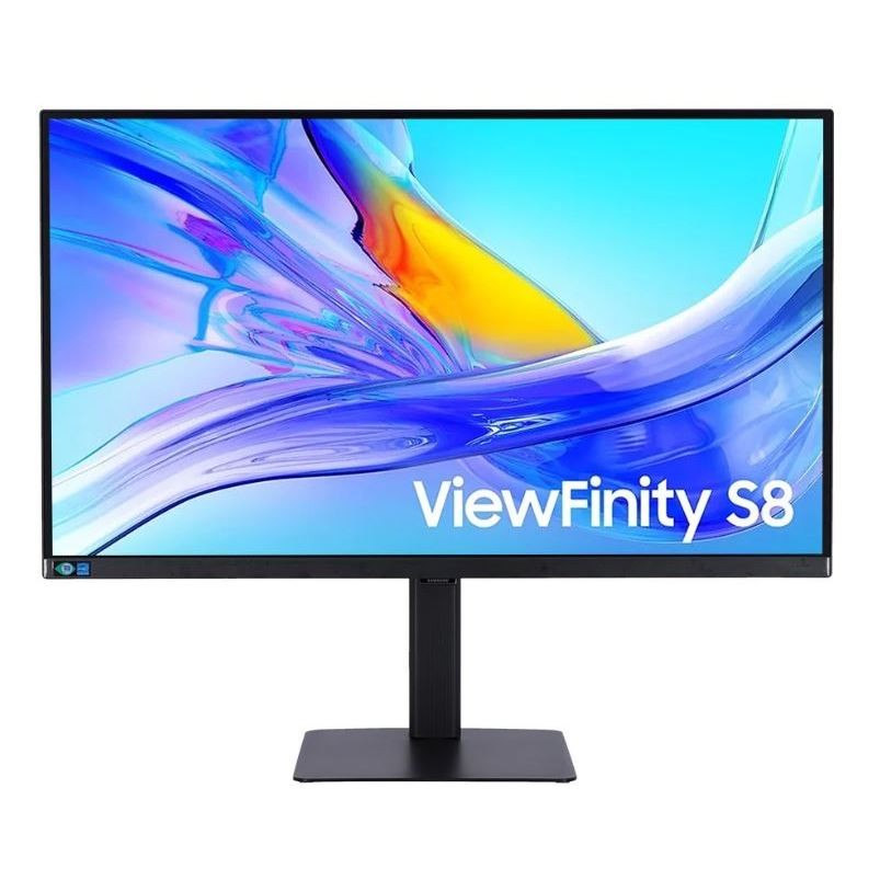 MONITOR (จอมอนิเตอร์) SAMSUNG VIEWFINITY S8 S80UD LS27D804UAEXXT - 27" IPS 4K 60Hz KVM USB-C