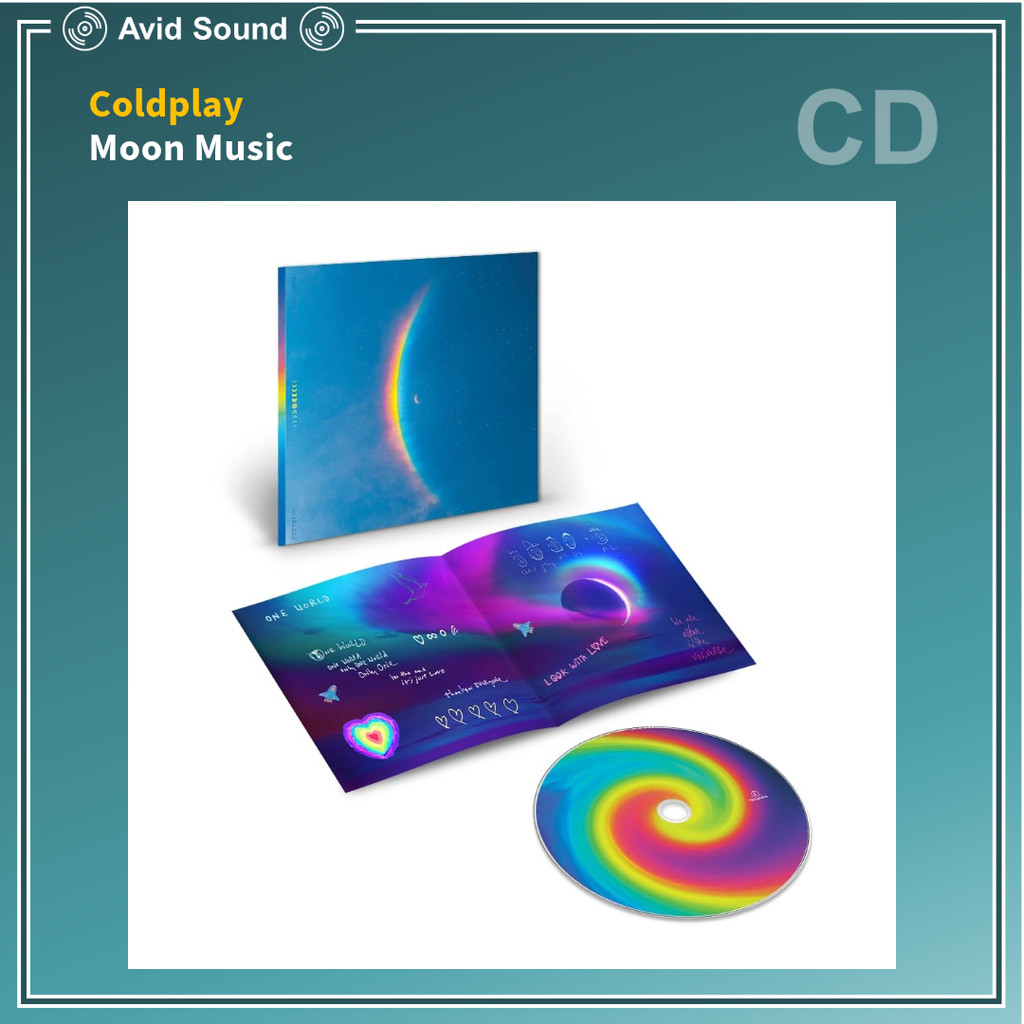 CD แผ่นซีดี Coldplay Moon Music ใหม่ ซีล Coldplay CD