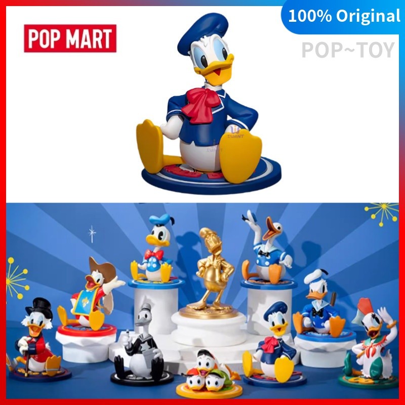 POPMART Disney Donald Duck 90th Anniversary Series Cute Figures POP MART Official