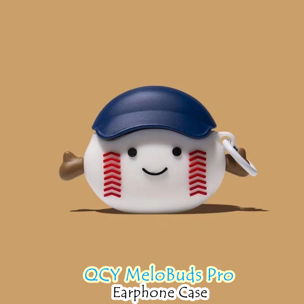 คุณภาพสูงสําหรับ QCY MeloBuds Pro Case Cover การ์ตูนน่ารักซิลิโคนอ่อนนุ่มหูฟังกรณีปลอก NO.2