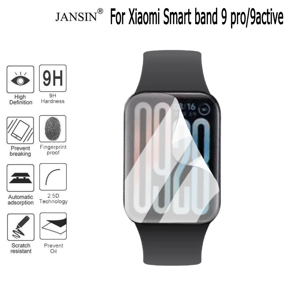 ฟิล์ม Xiaomi Smart band 9 pro 9 active ฟิล์มไฮโดรเจล,ฟิล์มTPU สำหรับ นาฬิกาอัจฉริยะ