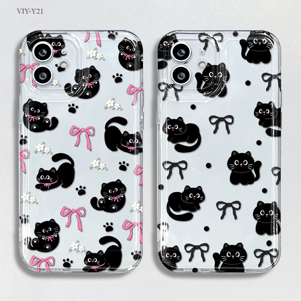 โปร่งใส เคส For VIVO Y21 Y21S Y21T Y20 Y20i Y20S Y17 Y15 Y12 Y16 Y15S Y01 Y01A Y12S Y12A Y1S Y91C Soft Case เคสวีโว่ TKK