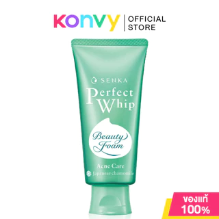 Senka Perfect Whip เซนกะ โฟมล้างหน้า 100g (White/Fresh/Acne Care/Vitc Poreless Glow)