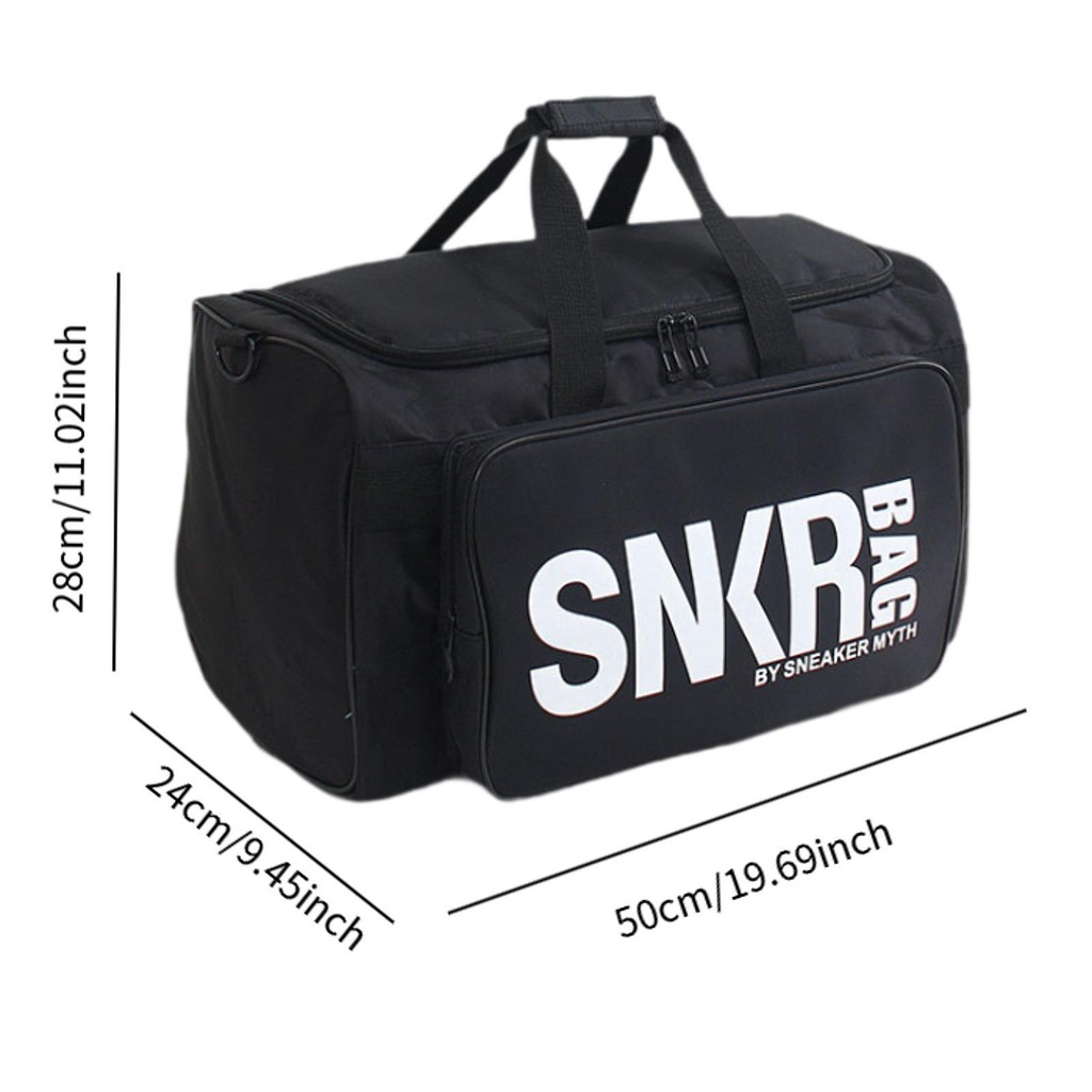 [Qklmdt] Travel Duffle Bag กระเป๋า Weekender น้ําหนักเบาสําหรับผู้ชาย Satchel Sports Gym Bag