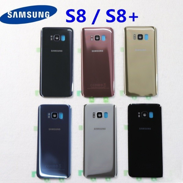 สําหรับ SAMSUNG ฝาหลังแบตเตอรี่สําหรับ Samsung Galaxy S8 G950 SM-G950F G950FD S8 Plus S8 + G955 SM-G