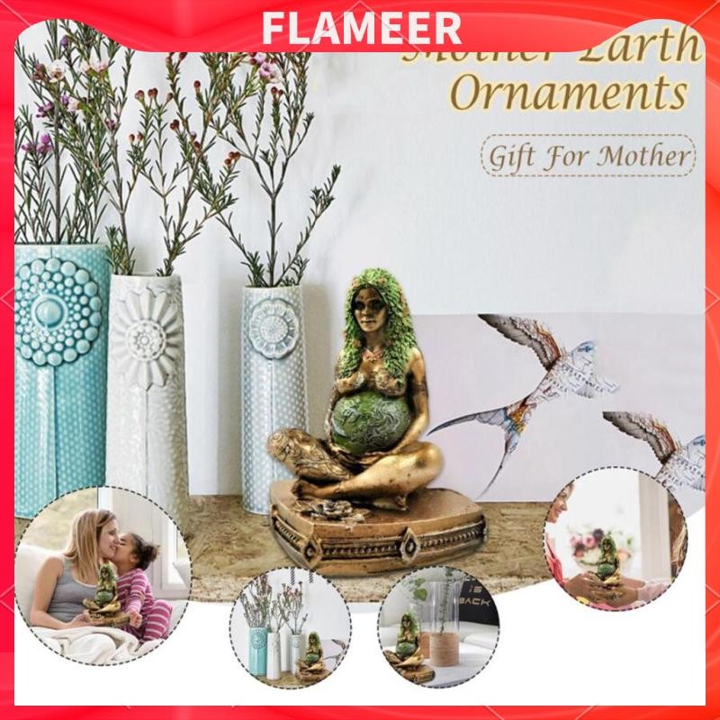 [FLAMEER]Gia แม่รูปปั้นหุ่นเครื่องประดับสวนของขวัญ