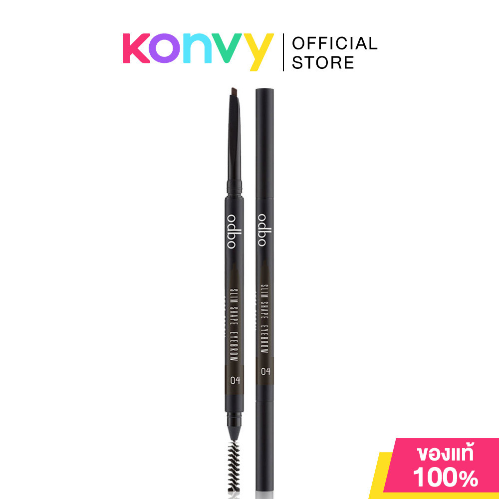 ODBO Slim Shape Eyebrow Auto Pencil 0.1g โอดีบีโอ ดินสอเขียนคิ้วแบบแท่งหมุนระบบออโต้ล็อค. ราคา ถูกที่สุด ดีลบีเคเค แกลเลอรีภาพที่ 5