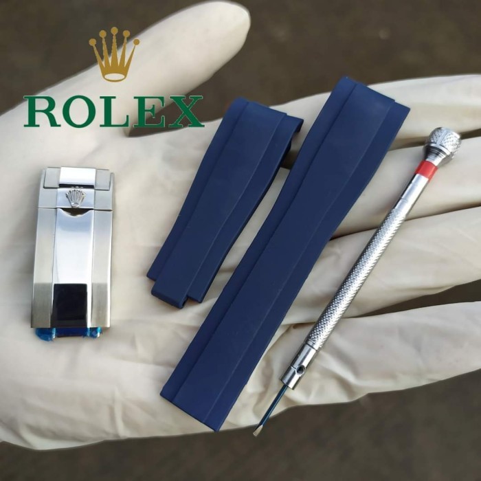 ROLEX 20MM RUBBER WATCH STRAP
