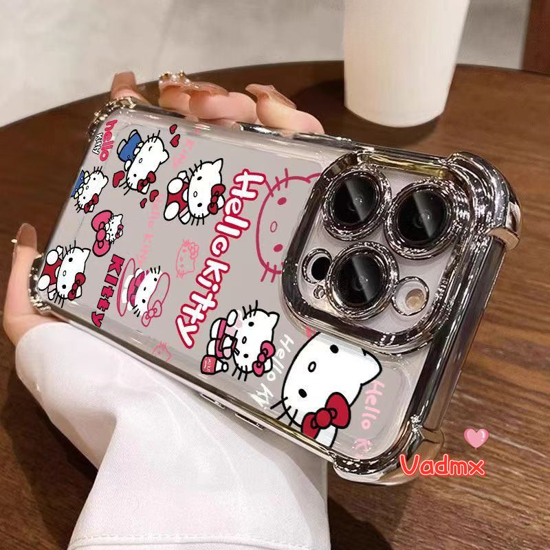 การ์ตูนน่ารัก HelloKitty เคสโทรศัพท์สําหรับ Vivo V40 Lite รูปที่ 3