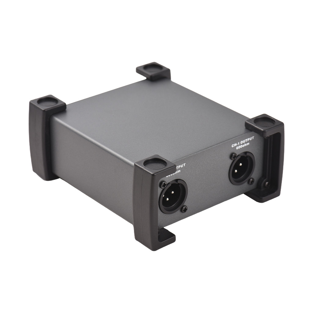 2 ช่อง Passive DI-Box Unit Hum Eliminator 1/4 เครื่องดนตรีกล่องตรง XLR Professional Impedance เปลี่ยนเสียง Isolator DI Direct กล่องสําหรับ Touring และ Live Performance