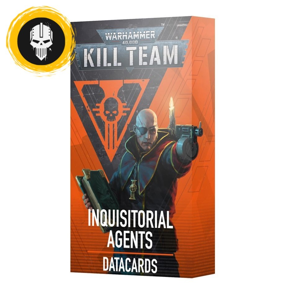 (GWพร้อมส่ง) KILL TEAM: DATACARDS: INQUISITORIAL AGENTS (ENG) การ์ดสำหรับKill Team