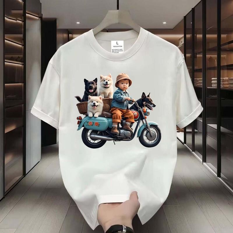 เสื้อยืดมาใหม่ ผ้าCOTTON ใส่ได้หญิงและชาย จัดส่งในไทย เสื้อยืดอินเทรนด์ของแท้ เป็นที่นิยมมาก เสื้อยืดแขนสั้นลายดอกไม้