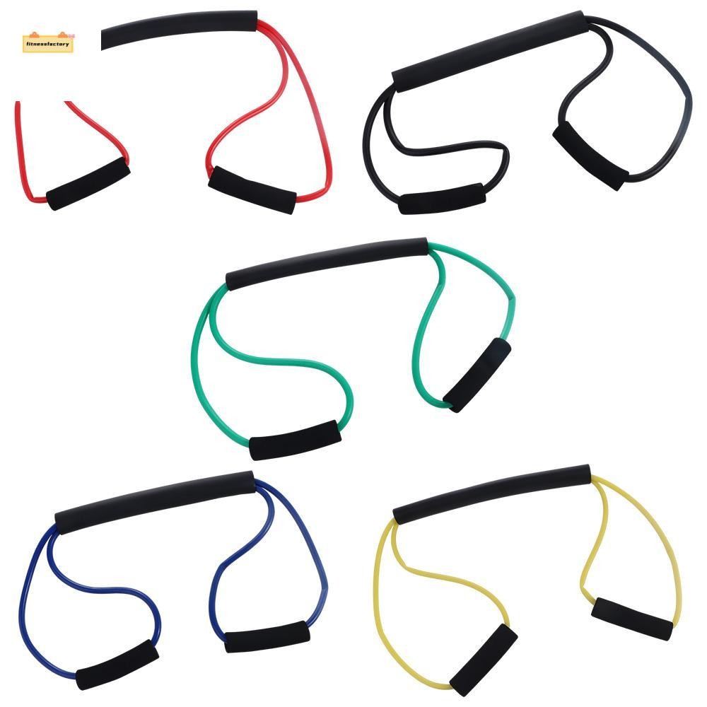 Fitnessfactory Boxing Resistance Band การฝึกออกกําลังกาย Expander Arm Strength ดึงเชือก 15/20/25/30/35 ปอนด์ลดน้ําหนักกล้ามเนื้อการฝึกอบรมวงยืดหยุ่น