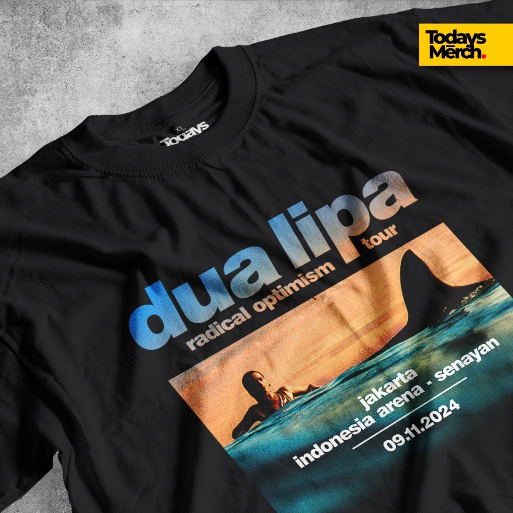 เสื้อยืด Dua Lipa S-5XL Dua Lipa  Bangkok Concert T-shirt  เสื้อยืด Dua Lipa Concert Cotton 30s Toda